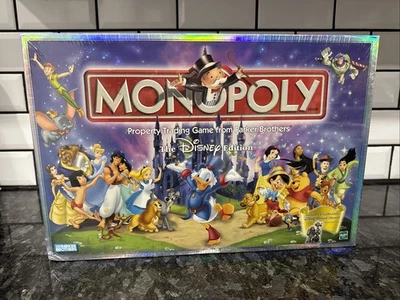 Nuevo Juego de Mesa Hasbro Monopoly 2001 “The Disney Edition” Vintage Sellado de Fábrica Foto 1 de 2