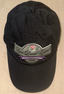 Vintage 2006 Rose Bowl National Championship Hat - UT vs USC - Image 1 of 4