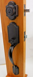 Kwikset Arlington Griffset mit Tustin Hebel Venezianische Bronze 800ANXTNL11P #6p2 - Bild 1 von 5