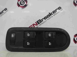 Renault Megane 2002-2008 Fahrer OSF Fensterheberschalter vorne braun und grau Stecker - Bild 1 von 2