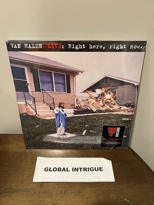 Van Halen Live Right Here Right Now RSD 2023 180g TranslucentRed Vinyl 4LP - New - Image 1 of 4