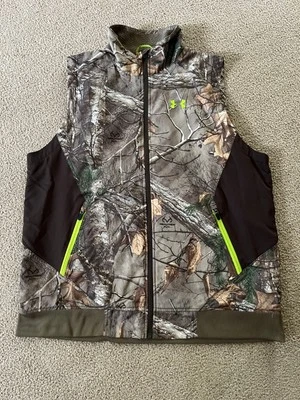 Mens Under Armour CGI Barrier Realtree Xtra Camo Vest XL - Image 1 of 4