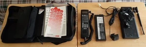 VTG MOTOROLA PORTABLE CELLULAR TELEPHONE BAG CELL PHONE SER# SCN2552A - Photo 1 sur 7