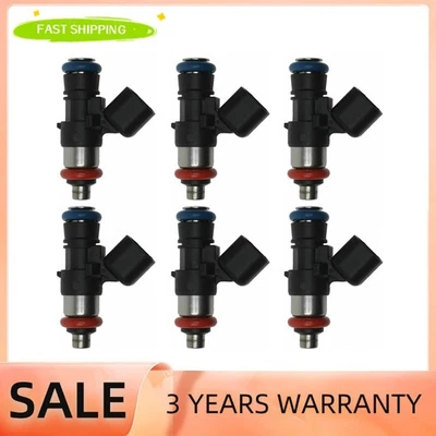 6 топливных форсунок 7T4Z9F593A для Ford Edge Lincoln MKZ Mercury Mazda CX-9 3,5 3,7 - Изображение 1 из 4