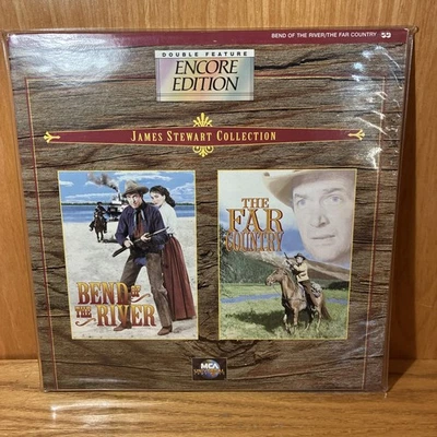 Bend of the River/The Far Country—Double Play Laserdisc LD W/ Protective Case 3C - Image 1 of 3