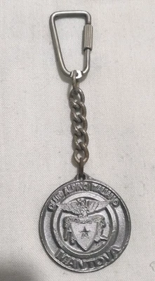 Portachiavi Commemorativo memorial Cicogna Club Alpino Mantova 1977 Vintage  - Immagine 1 di 4