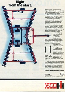1985 Print Ad of Case IH International Harvester Farm Tractor Disk Harrow - Picture 1 of 2