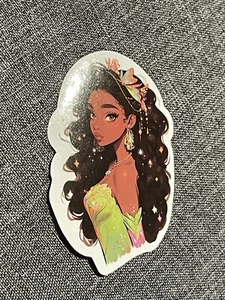 Walt Disney SMALL cartoon STICKER STICKERS Tiana The Princess and the Frog - Picture 1 of 1