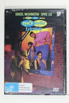Mo' Better Blues - Denzel Washington Spike Lee : Region 4 DVD New Sealed - image 1 of 3