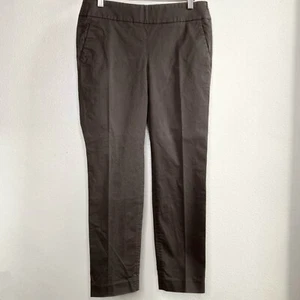 Bruno Cucinelli Side Zip Pull-On Slim Pants Trousers US 8 / IT 44 - Picture 1 of 12