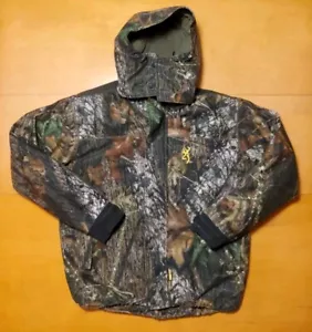 Browning Pro Series Gore-Tex Hydro Fleece Hunting Jacket Small Mossy Oak Camo - Picture 1 of 24