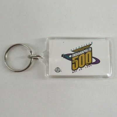 1996 Indianapolis 500 Keychain 80th Running Event Collector Souvenir - Image 1 of 4