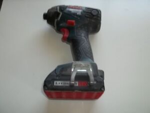 used  bosch 18 volt impact/ battery