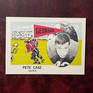 1961 Nu-Cards Set PETE CASE ROOKIE 137 GEORGIA EAGLES NM/MINT+ HI GRADE* VENDING - Picture 1 of 2