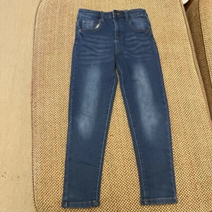 Maximus Rex Azul Niños Vaqueros Cintura Ajustable Informal Genial Talla 7 Bolsillos Cremallera - Imagen 1 de 5