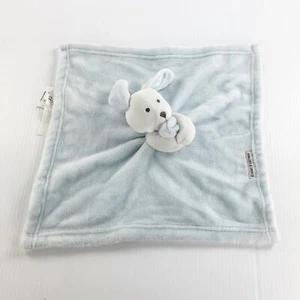 Blankets & Beyond Blue Puppy Dog Baby Security Blanket 15 x 15 - Picture 1 of 6