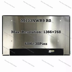 M133NWR9 R0 13.3" 1366×768 60Hz IPS EDP 30 Pins LED LCD Screen Slim Panel Matrix - Afbeelding 1 van 1