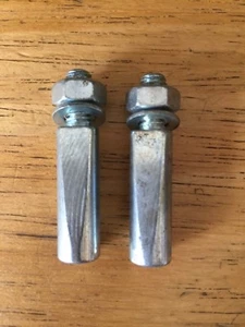 PAIR NOS/NEW Cotters 8mm 8.5mm 9mm 9.5mm Cotter Pins for Cottered Steel Cranks - Picture 1 of 8