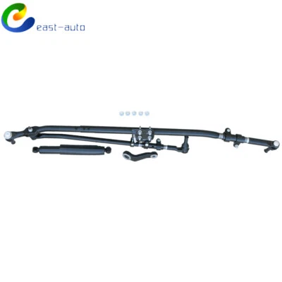 4WD Front Steering Linkage Drag Link Tie Rod Kit For Dodge Ram 2500 3500 Ram - Image 1 of 4