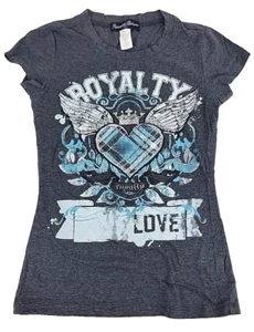 Appropriate Behavior Womens T-Shirt Size Small Graphic Cap Sleeve Royalty Love - Picture 1 of 7