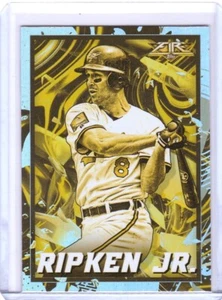 Cal Ripken Jr GOLD MINTED PARALLEL 2022 Topps Fire #148 Baltimore Orioles - Picture 1 of 5