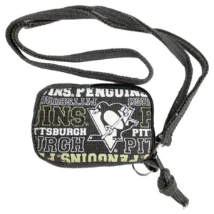 Pittsburgh Penguins NHL Wordmark Canvas ID Case - Picture 1 of 2