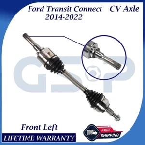 GSP OEM Front Left CV Axle For 2014-2022 Ford Transit Connect Lifetime Warranty - Picture 1 of 8