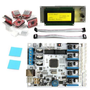 2017 Geeetech 3D Printer Kit GT2560 Controller board+LCD 2004+5pcs A4988 Driver - Picture 1 of 6