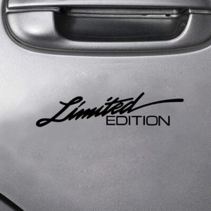 1× Car Sticker LIMITED EDITION Letter Black Car Styling Decal Decor Accessories - Bild 1 von 6