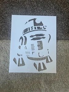 RTD2 StarWars stencil paint/trace/drawing Size 8x10 reusable All sizes face - Bild 1 von 1