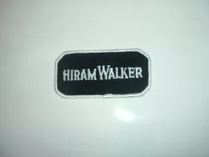 Vintage Hiram Walker Whiskey Patch 4" X 2" 70s Manufacture - Picture 1 of 2
