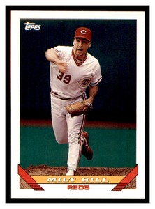 1993 Topps #642 MILT HILL Cincinnati Reds