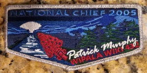 OA Wipala Wiki Lodge 432 - National Chief Gift flap 2005 Patrick Murphy - s107 - Picture 1 of 1