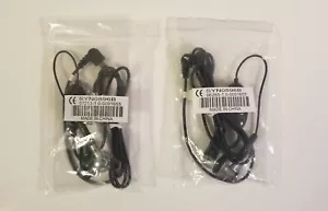 LOT OF 2 NEW MOTOROLA SYN0896B IN-EAR ONLY HEADSETS OEM - Picture 1 of 5