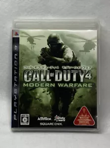 Call of Duty 4 Modern Warfare Sony Playstation 3 PS3 Japón - Imagen 1 de 3