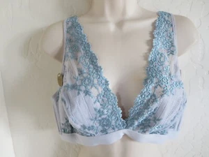 WACOAL 42 A/B/C #852191 EMBRACE LACE SOFT CUP NON-WIRE BRA, MICRO CHIP, NWT $38 - Picture 1 of 7