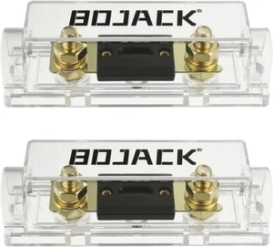 BOJACK 2 Pezzi 250A Portafusibili ANL Con Guscio Trasparente E 2 Pezzi 250 Amp 3 - Foto 1 di 9