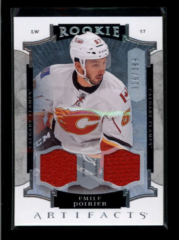 EMILE POIRIER 2015/16 UPPER DECK ARTIFACTS ROOKIE DUAL JERSEY #316/399 AJ8788 - Image 1 of 1
