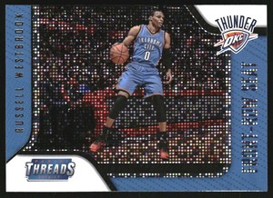 2016-17 Panini Threads Front-Row Seat Century Proof Dazzle #14 Russell Westbrook