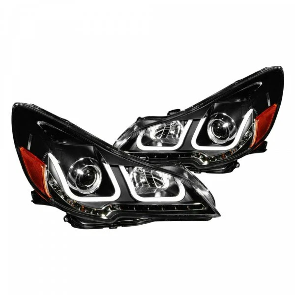 Faros proyectores ANZO con barra en U negros para Subaru Outback 111285 2010-2014 Foto 1 de 1