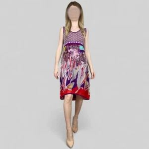 Save The Queen Women’s Colorful Nylon Tank Dress – Size L - Picture 1 of 11