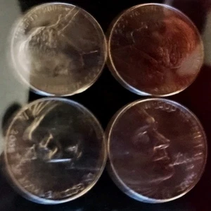 (4COINS)2004, 2005  P, D,& S Westward Journey, Buffalo Uncirculated Nickels - Picture 1 of 6