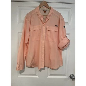 Eddie Bauer Hemd mit Knopfleiste Rollriegelärmel belüftet Camp Wandern Fischhemd 2XL - Bild 1 von 9