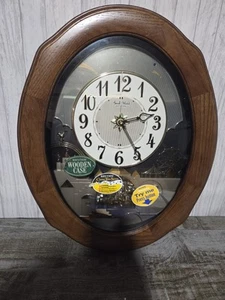 Rhythm Small World Palacio Moving Dial Musical Motion Wall Clock 4MH419WU06 - Picture 1 of 8