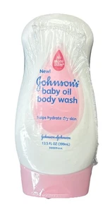 Johnson's Baby Oil Body Wash 13.5 fl. oz. Tube Discontinued New Sealed Original - Picture 1 of 2