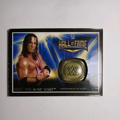 Anillo conmemorativo Brett Hart HOF 2016 Topps WWE #/275 RARO Foto 1 de 4