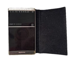 Receptor Vintage Nacional Panasonic PEPPER R-022 Slim Line AM Radio ¡Escucha! - Imagen 1 de 12