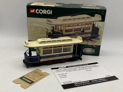 CORGI 1:76 Tramway Classics DARLINGTON Single Dech Tram 36902 Diecast - Image 1 of 4