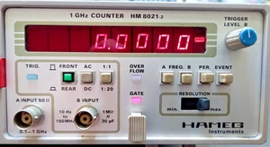 HAMEG HM 8021-2 COUNTER FREQUENCEMETRE 1 GHZ - Imagen 1 de 8