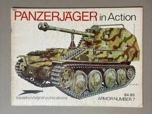 Panzerjäger in Action - Signal Armor No.  7,  SB 50 pages, Poor Condition - Imagen 1 de 4